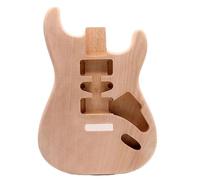 Guitar Body Replacement Kit Poplar Wood Electric Guitar Body Music Lover Accessories(TypeR 25)