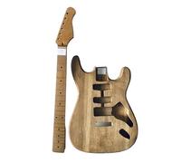 Guitar Body Replacement Kit Professional DIY Electric Guitar Kit Maple Neck