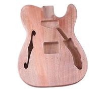 Guitar Body Replacement Kit Professional Oguman Wood Double F Hole Electric Guitar Body