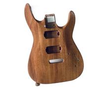 Guitar Body Replacement Kit Professional Solid Mahogany Electric Guitar Body DIY Instrument Kit