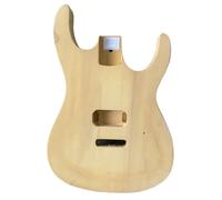 Guitar Body Replacement Kit Six String Electric Guitar Solid Basswood Body DIY
