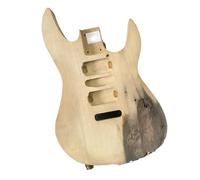 Guitar Body Replacement Kit Six String Electric Guitar Solid Basswood ST Body