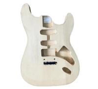 Guitar Body Replacement Kit Solid Basswood Double Pivot Bridge Electric Guitar Body