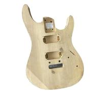Guitar Body Replacement Kit Solid Electric Guitar Body Double Dot Tremolo DIY Accessories