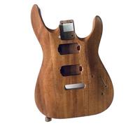 Guitar Body Replacement Kit Solid Mahogany Electric Guitar Body DIY Instrument Kit