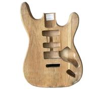 Guitar Body Replacement Kit ST Electric Guitar Body Natural Color With Wood Scars Professional Performance