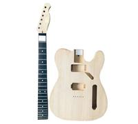 Guitar Body Replacement Kit TL Guitar Body Set Basswood Maple Neck DIY