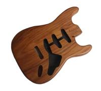 Guitar Body Replacement Kit Two Piece Wooden ST Electric Guitar Body S S S Pickup