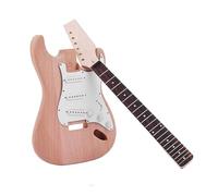 Guitar Body Replacement Kit Unfinished DIY Electric Guitar Kit For Beginner Professional Performance