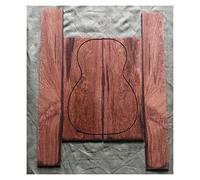 Guitar body Rosewood Back And Side Panels Solid Wood Veneer Small Guitar Material Guitar DIY Accessory (Color : 7)