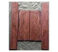 Guitar body Rosewood Back And Side Panels Solid Wood Veneer Small Guitar Material Guitar DIY Accessory (Color : 2)
