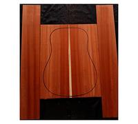 Guitar body Sandalwood Mahogany Guitar Back Side Veneer Wool Material Full Single Guitar Making Material Guitar DIY Accessory (Color : 23)