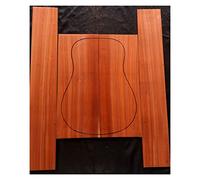 Guitar body Sandalwood Mahogany Guitar Back Side Veneer Wool Material Full Single Guitar Making Material Guitar DIY Accessory (Color : 19)