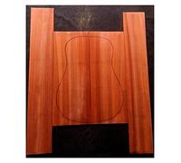 Guitar body Sandalwood Mahogany Guitar Back Side Veneer Wool Material Full Single Guitar Making Material Guitar DIY Accessory (Color : 6)