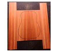 Guitar body Sandalwood Mahogany Guitar Back Side Veneer Wool Material Full Single Guitar Making Material Guitar DIY Accessory (Color : 1)