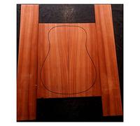 Guitar body Sandalwood Mahogany Guitar Back Side Veneer Wool Material Full Single Guitar Making Material Guitar DIY Accessory (Color : 5)