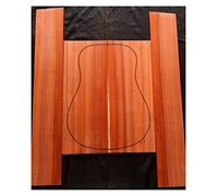 Guitar body Sandalwood Mahogany Guitar Back Side Veneer Wool Material Full Single Guitar Making Material Guitar DIY Accessory (Color : 21)