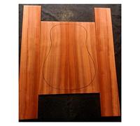 Guitar body Sandalwood Mahogany Guitar Back Side Veneer Wool Material Full Single Guitar Making Material Guitar DIY Accessory (Color : 8)