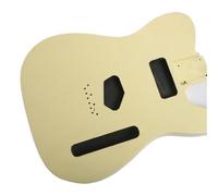 Guitar Body Swamp Ash Center Split Body Painted For TL Electric Guitar(Yellow)