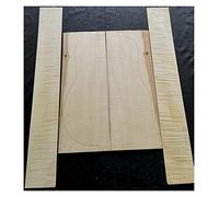 Guitar body Tiger Grain Maple Back And Side Board Veneer 40 Inch Folk Classical Guitar Material Guitar Making Material Guitar DIY Accessory (Color : 4)