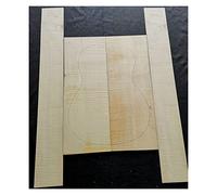 Guitar body Tiger Grain Maple Back And Side Board Veneer 40 Inch Folk Classical Guitar Material Guitar Making Material Guitar DIY Accessory (Color : 1)