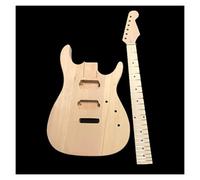 Guitar body Unfinished DIY Electric Guitar Including Guitar Neck And Guitar Body Set Guitar DIY Accessory
