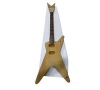 Guitar Body Unfinished DIY ELectric Guitar Kit 6 Strings 22 Frets Rosewood Neck Basswood Body