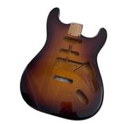 Guitar Body Unfinished Double Alder Sunset SSH Electric Guitar Body