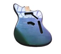 Guitar Body Unfinished Electric Guitar Alder Wood Green Color Changing Body