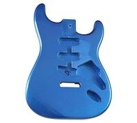 Guitar Body Unfinished Glossy Three Piece Metallic Blue Poplar Electric Guitar Body Modification DIY Accessories