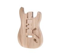 Guitar body Unfinished Guitar Body Candlenut Wood Handcrafted Electric Guitar Body Replacement Parts Guitar DIY Accessory (Color : Candlenut wood)