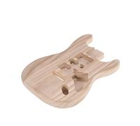 Guitar body Unfinished Handcrafted Guitar Body Basswood Electric Guitar Body Guitar Parts Replacement Guitar DIY Accessory (Color : Basswood)