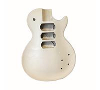 Guitar body Unfinished Handcrafted Guitar Body Maple Wood For SG LP ST Guitar Body Replacement Parts Guitar DIY Accessory (Color : White)