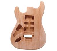 Guitar Body Unfinished Left Hand Electric Guitar Body Okoume Wood Natural Color