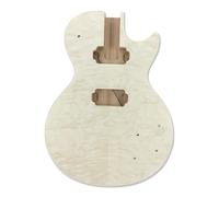 Guitar Body Unfinished Mahogany Semi Finished Body Is Suitable For LP Guitar White Stubble Accessories