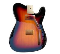 Guitar Body Unfinished Poplar Wood Body Beautiful Gloss Sunburst Color For TL Electric Guitar