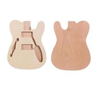 Guitar Body Unfinished Unfinished Mahogany Maple Wood Body For TL Style Electric Guitar Replacement