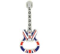 Guitar Bottle Opener Fridge Magnet Union Jack Flag Souvenir Gift UK GB London