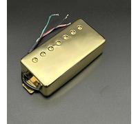 Guitar Brass Cover Humbucker Slotted Screw 8.5K/14K Coil Splitting Pickup For 7-String Electric Guitar(Bridge C)