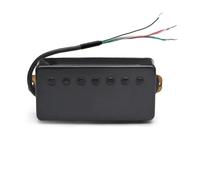 Guitar Brass Cover Humbucker Slotted Screw 8.5K/14K Coil Splitting Pickup For LP 7-String Electric Guitar Chrome(B1)