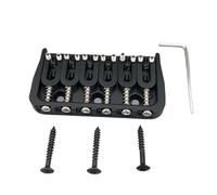 Guitar Bridge 6 Strings Fixed Guitar Bridge Accessories(Black)
