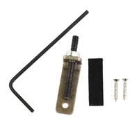 Guitar Bridge Alignment Tool Set, Threaded Rod with Plate, Nut, Screws, Pad, and Allen Wrench for Bridge Height Setup and Repair Work String Instrument Setup
