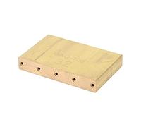 Guitar Bridge Blocks, Uklele Brass Block Perfect Connection with Screw for Concert Hall(32MM)