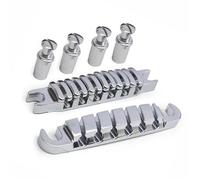 Guitar Bridge Bridge and tailpiece string spacing set for LP electric guitar Silver Top hanging strings Independent saddle