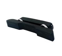 Guitar Bridge Durable Rosewood Ebony Guitar Mandolin Bridge Adjustable(Ebony)
