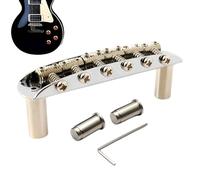 Guitar Bridge | Electric Guitar Replacement Parts - Saddle & Tailpiece - For Home Workshop, Live Performance, Recording Studio, Practice, Repair