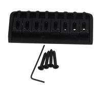 Guitar Bridge Fixed Bridge For 8 String Electric Guitar Replacement Black