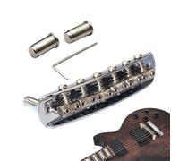 Guitar Bridge - Guitar Replacement Part - Hardtail Fixed Bridge - For Home Stage Live Performances Studio Recordings Exercise And Repair