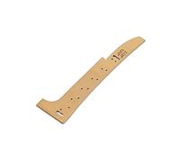 Guitar Bridge Measuring Ruler Bridge Shape Measurement Ruler Size Measurement Tool String Instrument Accessory