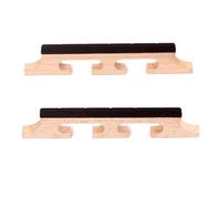 Guitar Bridge Parts Guitar Bridge | 5 Pcs Maple And Ebony Guitar Bridge For Banjo 5 String 3 Footed